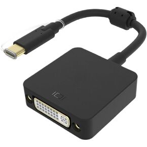 TY>pe C to DVI Cable Adapter USB 3.1 USB C to DVI-D Single Video Adapter for Pro Air 15/pro/Plus