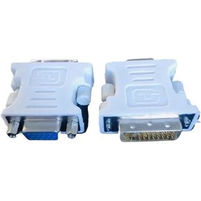DVI to Adapter DVI Male 24+5 to Female Adapter Graphics Card to M>oni>tor Connector(Black)