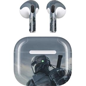 Skinit Decal Audio Skin Compatible with Apple AirPods (3rd Gen, 2021) - Officially Licensed Warner Bros Deathstroke Design