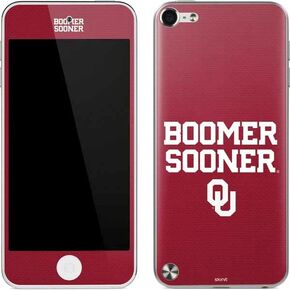 Skinit Decal MP3 Player Skin Compatible with iPod Touch (5th Gen&2012) - Officially Licensed College Boomer Sooner Design