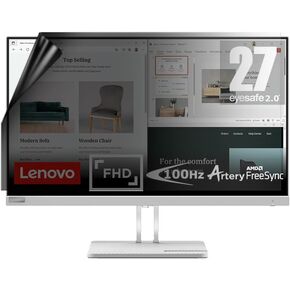 Privacy Lite 2-Way Anti-Glare Anti-Spy Filter Screen Protector Film Compatible with Lenovo Monitor L27e-40