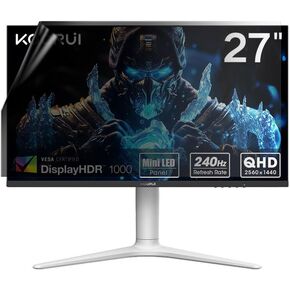 Privacy Lite 2-Way Anti-Glare Anti-Spy Filter Screen Protector Film Compatible with Koorui Monitor GN10