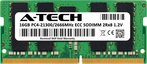 A-Tech 16GB Kit (2x8GB) RAM for Synology DiskStation DS723+, DS923+ NAS | DDR4 2666MHz PC4-21300 ECC SODIMM 1Rx8 1.2V 260-Pin Memory Upgrade in Kuwait