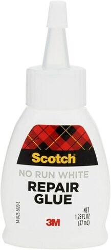Scotch 051141369334 Super Glue Liquid, Precision Applicator, 1.25-Ounce, (MMMADH669), 1 Count (Pack of 1), Clear, White in Saudi Arabia