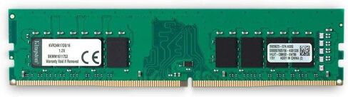 Kingston Valueram 16GB 2400MHz DDR4 NONCC CL17 DIMM 2RX8 MEMORTOP (KVR24N17D8/16) in Kuwait