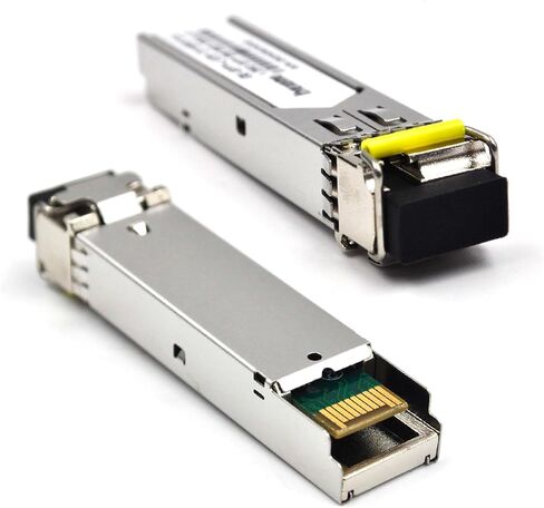 1 زوج 1.25G BIDI SFP MONDUSER NETWORK MODULE ، 1.25 GIGABIT الوضع الفردي ، LX SM 1310NM 1550NM 20km ، واجهة ألياف واحدة لجهاز التوجيه ، بطاقة الشبكة ، التبديل ، جدار الحماية إلخ in Kuwait