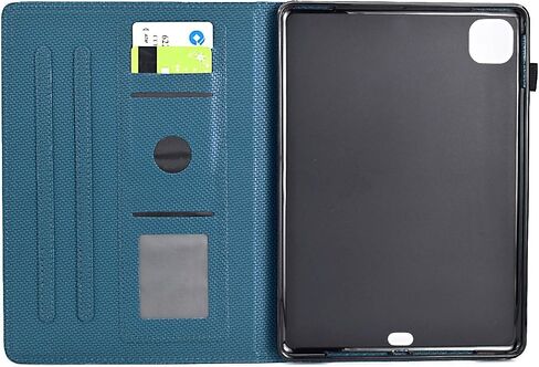 Anti-yellowing tablet cover Compatible with iPad Pro 11 Inch Case (2024 Model 5th Gen) Case Slim PU Leather Multiple Angle Stand Flip Case with Card Slot & Auto Wake/Sleep Cover Full Protective Case S in Kuwait