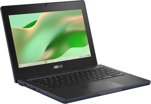 ASUS Chromebook CR11 Ruggedized Laptop, 11.6" Display, Intel Processor N100 Processor, 4GB RAM, 64GB eMMC Storage, Mineral Grey, CR1104CGA-AS44 in Saudi Arabia