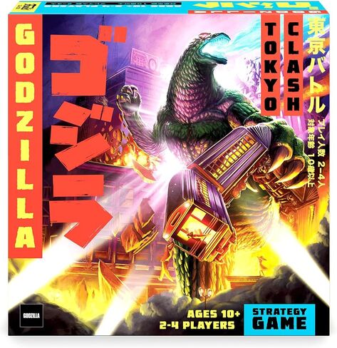 FUNKO GAMES: Godzilla -Tokyo Clash For Ages 10 and up - 4 Players in Saudi Arabia