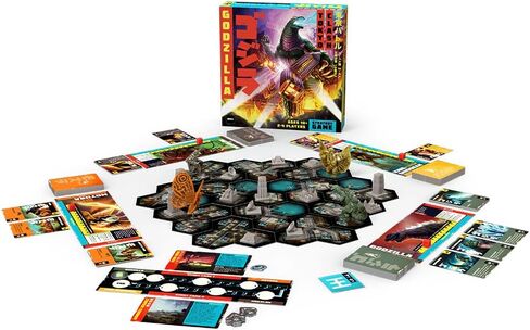 FUNKO GAMES: Godzilla -Tokyo Clash For Ages 10 and up - 4 Players in Saudi Arabia
