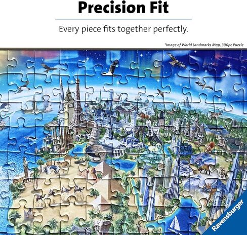 Ravensburger Disney Villainous: Scar 1000 Piece Jigsaw Puzzle for Adults - 16524 - Every Piece is Unique, Softclick Technology Means Pieces Fit Together Perfectly in Kuwait