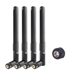 الدول | 4 PCS Dual Band WF 2.4GHz 5.8GHz 6DBI RP-SMA ذكر وصياغة عالمية المكانية الإلكترونية WIRELETSS إشارة Bostier جديدة 2026 عالية للمكون الإلكتروني