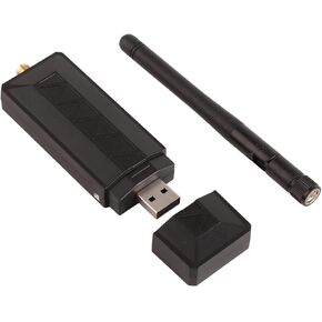 Wireless NetCard AR9271 USB WiFi Adapter Detachable 2DBI Antenna for TV Computer Black
