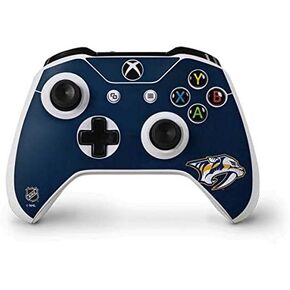 Skinit Decal Gaming Skin Compatible with Xbox One S Controller - Officially Licensed NHL Nashville Predators Distressed Design
