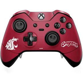 Skinit Skinit Gaming Gaming Skin متوافق مع جهاز التحكم في Xbox One Elite - تصميم شعار COUGAR COLEGENT COLLEER واشنطن