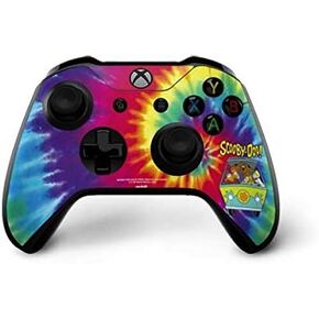 Skinit Decal Gaming Skin Compatible with Xbox One X Controller - Officially Licensed Warner Bros Scooby-Doo Tie Dye Design