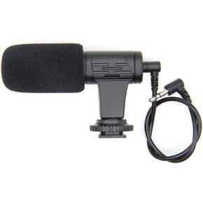 Camera Microphone External Stereo Interview Microphone for Reporter Mobile Phone Camera Video Voice Recording Mic