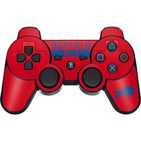 Skinit Decal Gaming Skin Compatible with PS3 Dual Shock Wireless Controller - Officially Licensed NFL Buffalo Bills Red Performance Series Design