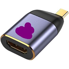8K USB TY>pe C to HDMI 2.1 Video Adapter Converter for 15 TV Box PC Screen 4K 120HZ 3 HDMI2.1 USBC 3.1(8K Plug)