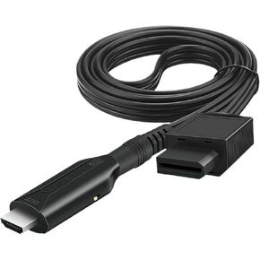 Wii to HDMI Converter Adapter Video Cable 1080P Male to Male Wii2HDMI Converter pl-UG and Play for Wii to HDTV Display