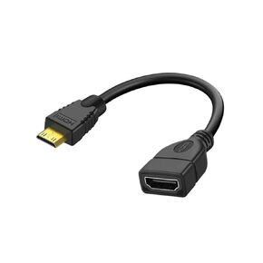 HDMI to Female HDMI Extension Cable 90 Degree Elbow Adapter for TV Box/Stick Camera P;S/4 P;S/5 4K 2K Converter Short Wire(Downward Bend)