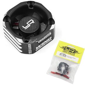 Yeah Racing Aluminum Case 30mm Booster Cooling Fan Black #YA-0576BK