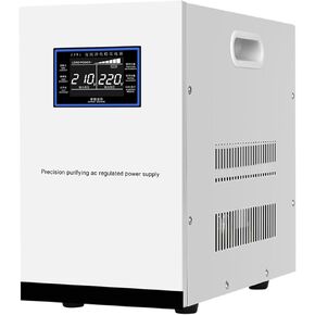 Purification Voltage Stabilizer,Automatic Voltage Regulator 220V AC Regulator High Precision Single Phase Variable Power Supply Electrical Control Equipment