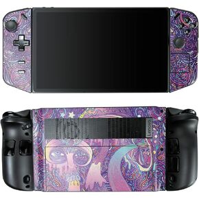 Carbon Fiber Gaming Skin Compatible with Lenovo Legion Go - World in Your Hand - Premium 3M Vinyl Protective Wrap Decal Cover - Easy to Apply | Crafted in The USA by MightySkins