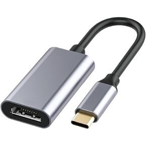 USB C HDMI Cable TY>pe C to HDMI 4K Adapter USB C USB 3.1 Male to HDTV Female Converter Cable for Tablet TV Pro(Aluminum)