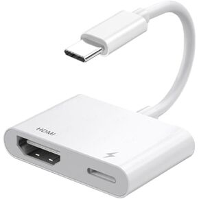 USB C to HDMI Adapter for S24 S23 S21 Ultra 4K 1080P Video Sync Screen Connector TY>pe C Digital AV HDTV Projector