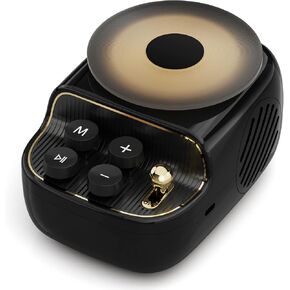 Speakers Bluetooth Wireless, 3 in 1 Protable Cute Speakers with Aromatic Tray, Vintage Record Player Look, Adjustable Ambient Lights for Home Office Decor, Gifts for Mother, Girlfriend, Men