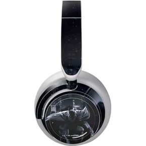 Skinit Skinit Audio Audio Skin متوافق مع سماعات الرأس السطحية - تصميم دخان Warner Bros Batman المرخص رسميًا