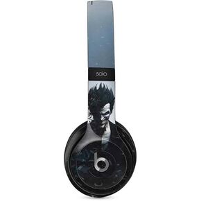 Skinit Decal Audio Skin Compatible with Beats Solo 2 Wired - Officially Licensed Warner Bros Joker Arkham Design