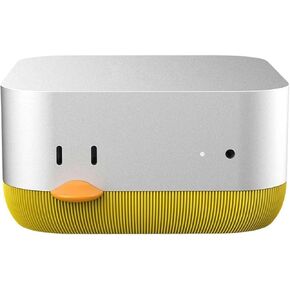 Funny Mouth Stand Base for Mac Mini M4/M4 Pro 2024,Non-Slip Pads, Easy Power Button Access Desktop Mount Dock