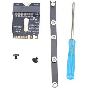 Gowenic M.2 NVME SSD Adapter ، M.2 NGFF M KEY SSD CRATED M.2 A & E WIFI PORT PCIE 4.0 M KEY NVME SSD CARD