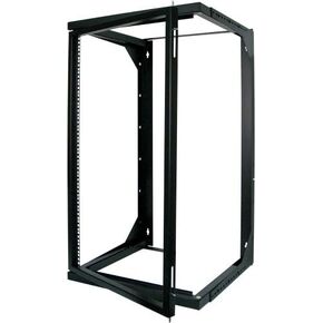 Vertical Cable 20U Open Wall Mount Frame Rack with Hinge - Adjustable Depth 18"-30" 047-WSM-2026