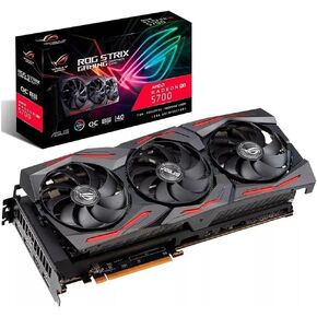 ASUS ROG Strix AMD Radeon RX 5700 Overclocked 8G GDDR6 HDMI DisplayPort Gaming Graphics Card (ROG-STRIX-RX5700-O8G-GAMING) (Renewed)