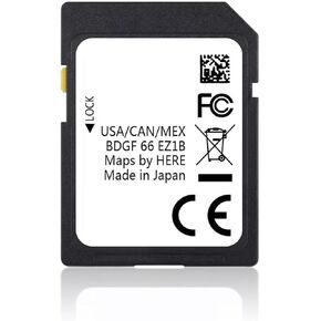 TD2K66EZ1B GPS Navigation SD Card for 2021-2023 Maz.da 3 / CX5 / CX9 / CX30, 2022-2023 Maz.da MX30, 2022-2024 CX50 with North America Maps