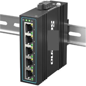 مفتاح الأثير الصناعي غير المُدار IP40 DIN (مفتاح 16 منفذ)