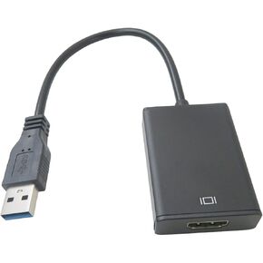 HD 1080P USB 3.0 to HDMI Video Cable Adapter Supported System for Windows 7/ Windows 8/ Windows 10