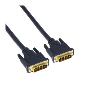 DVI-D 24+1 Digital Video Male to Male/Female Extension Cable with Ferrites 0.5m(Male to Male)
