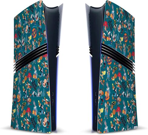 تصاميم علبة الرأس مرخص رسميًا مرخصًا للمساحة: A Legacy Squad Graphics Vinyl Sticker Skin Skin Cover متوافقة مع Sony PlayStation 5 PS5 Pro Digital Edition in Kuwait