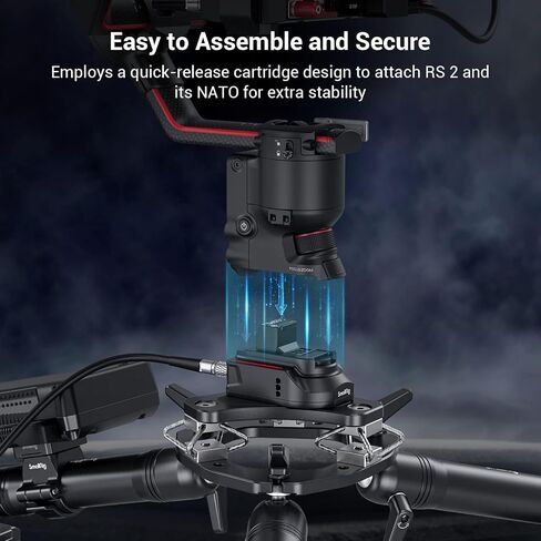 لوحة قاعدة إمدادات الطاقة الصغيرة لـ DJI RS 2 / RS 3 Pro / Rs 4 Pro Gimbal + Moniter Camera Monitor مع مشبك الناتو سريع الإصدار in Saudi Arabia