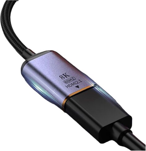 8K USB TY> PE C إلى HDMI 2.1 محول محول الفيديو لـ 15 شاشة PC Box PC 4K 120HZ 3 HDMI2.1 USBC 3.1 (8K PLUP) in Saudi Arabia