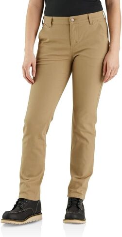Carhartt Women's Rugged Flex Relaxed Fit Canvas Work Pant in Saudi Arabia