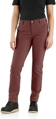 Carhartt Women's Rugged Flex Relaxed Fit Canvas Work Pant in Saudi Arabia