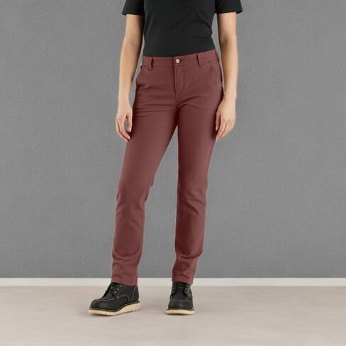 Carhartt Women's Rugged Flex Relaxed Fit Canvas Work Pant in Saudi Arabia