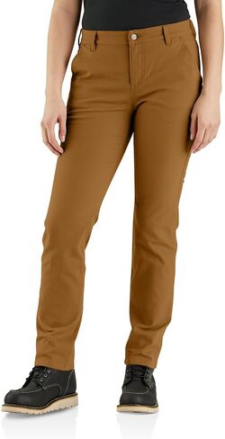 Carhartt Women's Rugged Flex Relaxed Fit Canvas Work Pant in Saudi Arabia
