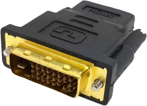 HDTV to DVI 24+1 Pin Adapter 4K Bi-Directional DVI Male to HDMI-Compatible Male Converter Adapter Cable for LCD DVD HDTV XBOXDVI(4k) in Saudi Arabia