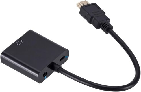HDMI متوافق مع المحول مع مزود الطاقة لـ P ؛ s/4 pc tv m> oni> tor projector 1080p أنثى إلى HDMI ذكر (المنتج C) in Saudi Arabia